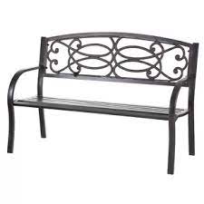 Shop from outdoor benches, like the the polywood vineyard adirondack bench or the teak wood castle outdoor patio bench with arms, while discovering new home products and designs. Metal Garden Benches For Sale