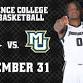 Providence Friars vs. Marquette Golden Eagles