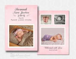 Maybe you would like to learn more about one of these? Birth Announcement Template For Photoshop Adrienne Zwart Photography