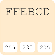 Benjamin moore blanched almond 1060 d4bf9f hex color code rgb and paints. Blanchedalmond Ffebcd Hex Farbcode Schemas Farben Farbpaletten Passende Lackfarben