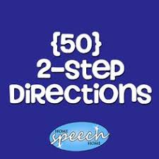 Click the arrow to the right of each direction to see the next direction. 20 Following Directions Games Ideas Following Directions Language Activities Speech And Language