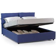 Poltrona letto economica salva spazio, in tessuto o in ecopelle, sfoderabile, prezzi economici, poltrona prontoletto trasformabile.guarda tutte le. Letto Singolo Imbottito Con Contenitore E Rete Ortopedica Goloritze L 80x190