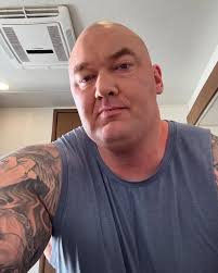 Current situation… no beard, no hair… 😬 #London #Filming #HeMan  #masteroftheuniverse #goatman