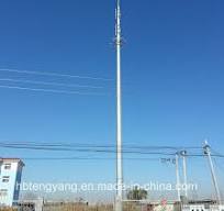 [Hot Item] Cell Phone Signal Tubular Tower Single-Tube Communication  Monopole Antenna Pole Tower Made in China