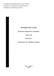 El este pilotul formarii sale. Pdf Universitatea Babes Bolyai Cluj Napoca Adelina Cioanta Academia Edu