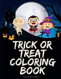 Halloween is an annual celebration that is celebrated on october 31. Amazon Com Trick Or Treat Coloring Book Coloring Pages For Kids Preschool Children Kindergarten To Create Amazing Pictures Kids Color 9781699735718 Press Digital Art Books
