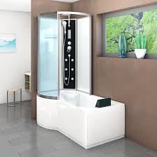 Badewanne mit dusche bedeutet zunächst nur, dass die wanne an der einen stelle breiter ist. Acquavapore Dtp8050 A001r Dusch Wannen Kombination Duschkabine 98x170 839 00