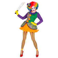 Killer clown by khan tattoos. Knettergek Joker Circus Clown Vrouw Kostuum Feestwinkel Xl