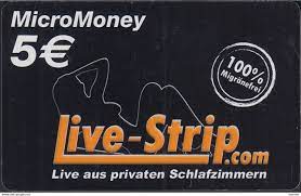 3] T-Pay Micro-Money - GERMANY Mikro Money - MM O06 - Live-Strip.com -  Erotik - Probekarte