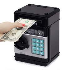 Online shopping for money banks from a great selection at toys & games store. Highttoy Money Box For Kids Ages 3 12 Electronic Atm Money Safe For Kids Money Bank