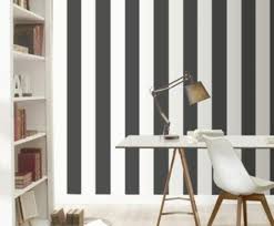Black And White Striped Walls Make Any Room Attractive Stripe Wallpaper Bedroom Striped Wallpaper Black And White Black And White Wallpaper