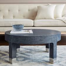 Dakota Round Coffee Table Navy Blue Bungalow 5 Coffee Table Round Coffee Table Blue Coffee Tables