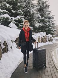 Canada Travel Style Winter Travel Outfit Europe Outfits Cold Outfits