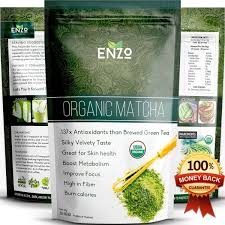 premium organic matcha green tea powder