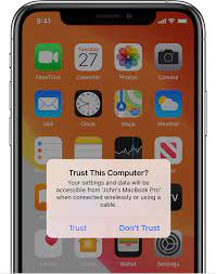 Trusted computers can sync with your device, create backups, and access your device's photos, videos, contacts, and other content. About The Trust This Computer Alert On Your Iphone Ipad Or Ipod Touch Apple Support