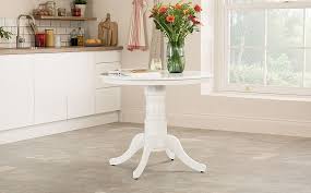 The best thing is that you only need to choose once instead of spending time searching separately for a matching table and chairs because these table sets got it all. Kingston Round White 90cm Dining Table Furniture And Choice