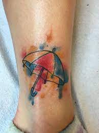 Watercolor tattoo is another style that is inspired by the. Watercolor Umbrella Tattoo Umbrella Tattoo Tattoos Watercolor