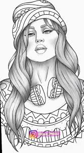 Fashion Sketchbook Videos Colour Tiktok Portraitphotography Ig Maharashtra Coloring Book Art Coloring Pages Portrait