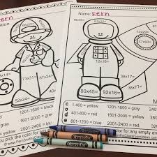 An Entire New Line Of Color By Numbers To Match Your Careers Or Community Helper Units Addit Community Helpers Unit Math Coloring Fern Smith S Classroom Ideas