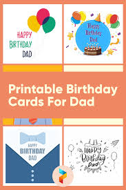 Greeting card idea for dad. 10 Best Printable Birthday Cards For Dad Printablee Com