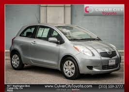 Toyota yaris for sale in st. Hatchback 2007 Toyota Yaris 2 Door Hatchback With 2 Door In Culver City Ca 90232 Yaris Toyota Cars Hatchback