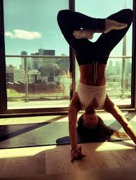 Lotus Headstand With Mudra Hands Toronto Backdrop Yogi Lifestyle Mudras Yoga Asanas