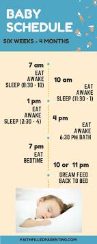 4 Baby Sleep Schedules That Work Grandchildren Baby