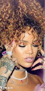 21 Curly Bangs Hairstyle Ideas Seen On Celebs Who Refuse To Tame The Mane I Am Co Rihanna Hairstyles Hair Styles Curly Hair Styles
