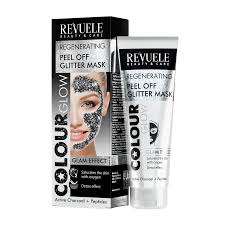 REVUELE COLOR GLOW BLACK REGENERATING PEEL OFF MASK 80ML