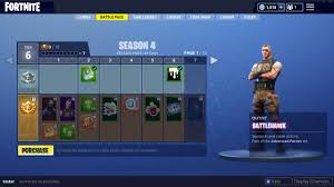 Battle royale, with the slogan brace for impact, started on may 1st, 2018, and ended on july 11th, 2018. Fortnite Season 4 Battle Pass Skins Revealed Attack Of The Fanboy