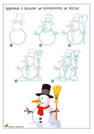 « lorsque l'enfant dessine un chapeau, c'est une façon pour lui de se grandir. Dessiner Un Bonhomme De Neige