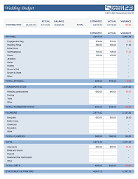 Maybe you would like to learn more about one of these? Wedding Budget Calculator Free Template For Excel