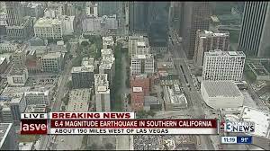 Las Vegas Fire Amp Rescue Talks About Earthquake Youtube