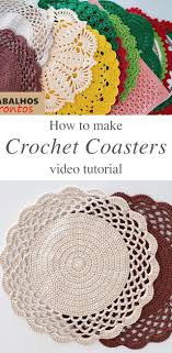 Once you've cast on several rows, change to 3 double pointed needles. How To Crochet Coasters In An Easy Way Crochetbeja