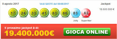 We did not find results for: Estrazioni Del Lotto Superenalotto 10 Lotto Mese Di Agosto 2017
