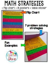 math strategies flip chart