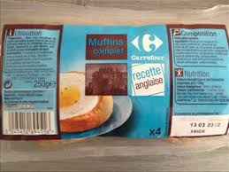 Carrefour Muffins Complet Photo