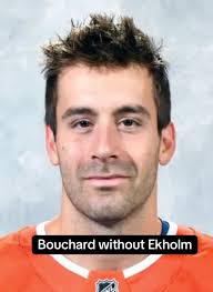 Bouchard without Ekholm #oilers #PixVerse