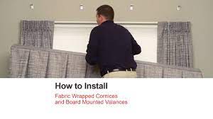 Upload, livestream, and create your own videos, all in hd. Bali Blinds How To Install Fabric Wrapped Cornices And Board Mounted Valances Youtube