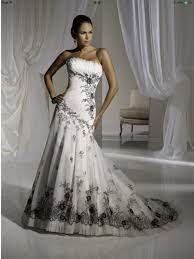 Black And White Wedding Dress Yes Please Black Lace Wedding Dress Black Lace Wedding White Wedding Gowns