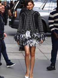 Zendaya Spotted in NYC for Good Morning America Appearance