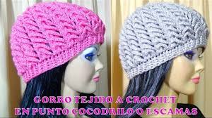 Hola amigas de arte crochet, bienvenidas e este nuevo curso de crochet en linea, estas en el lugar correcto!, déjame enseñarte lo que aprenderás hoy:. Gorro Tejido A Crochet Para Ninas Senoritas Y Senoras En Punto Cocodrilo O Escamas Paso A Paso