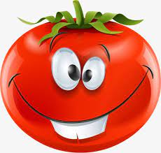 Smiling Tomato Png And Clipart Clipart Menu Cantine Etiquette Jardin