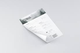 Available in psd file format, it organized and labelled so every beginner can edit it like a pro. Free Minimalistic Clean Resume Ps Ai On Behance