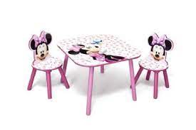 kindertafel met 2 stoeltjes minnie mouse idee de decoration table enfant decoration
