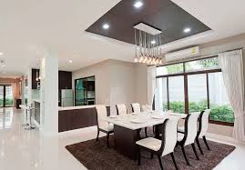 In older homes, suspended ceilings were used to conceal wiring, plumbing, and ducts, but now, they are simply a symbol of modern architecture. 67 Gorgeous Tray Ceiling Design Ideas Modern Dining Room Ceiling Design Modern House Ceiling Design