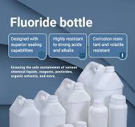 Umetass Fluorinated HDPE Bottle with Screw Lid for Pesticide ...
