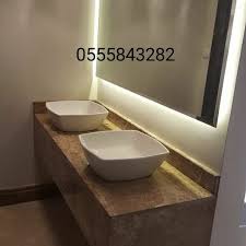 صور مغاسل رخام حمامات جديد home decor decor sink