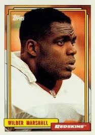 Wilber Marshall Cards: Values, Rookies