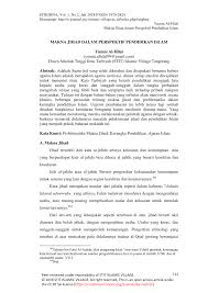 Check spelling or type a new query. Pdf Makna Jihad Dalam Perspektif Pendidikan Islam